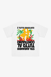 T-Shirt "SAMURAIJAYxBASEDODICI" Merengue White - BASEDODICI®