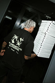 T-Shirt "SAMURAIJAYxBASEDODICI" TuttoSbagliato Black/Lemon - BASEDODICI®