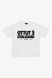 T-Shirt "SAMURAIJAYxBASEDODICI" TuttoSbagliato White - BASEDODICI®