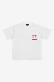T-Shirt "TAVERNELLExBASEDODICI" Amore White - BASEDODICI®