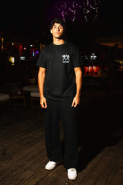 T-Shirt "TAVERNELLExBASEDODICI" Lifestyle Black - BASEDODICI®
