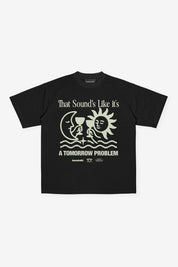 T-Shirt "TAVERNELLExBASEDODICI" Tomorrow Black - BASEDODICI®