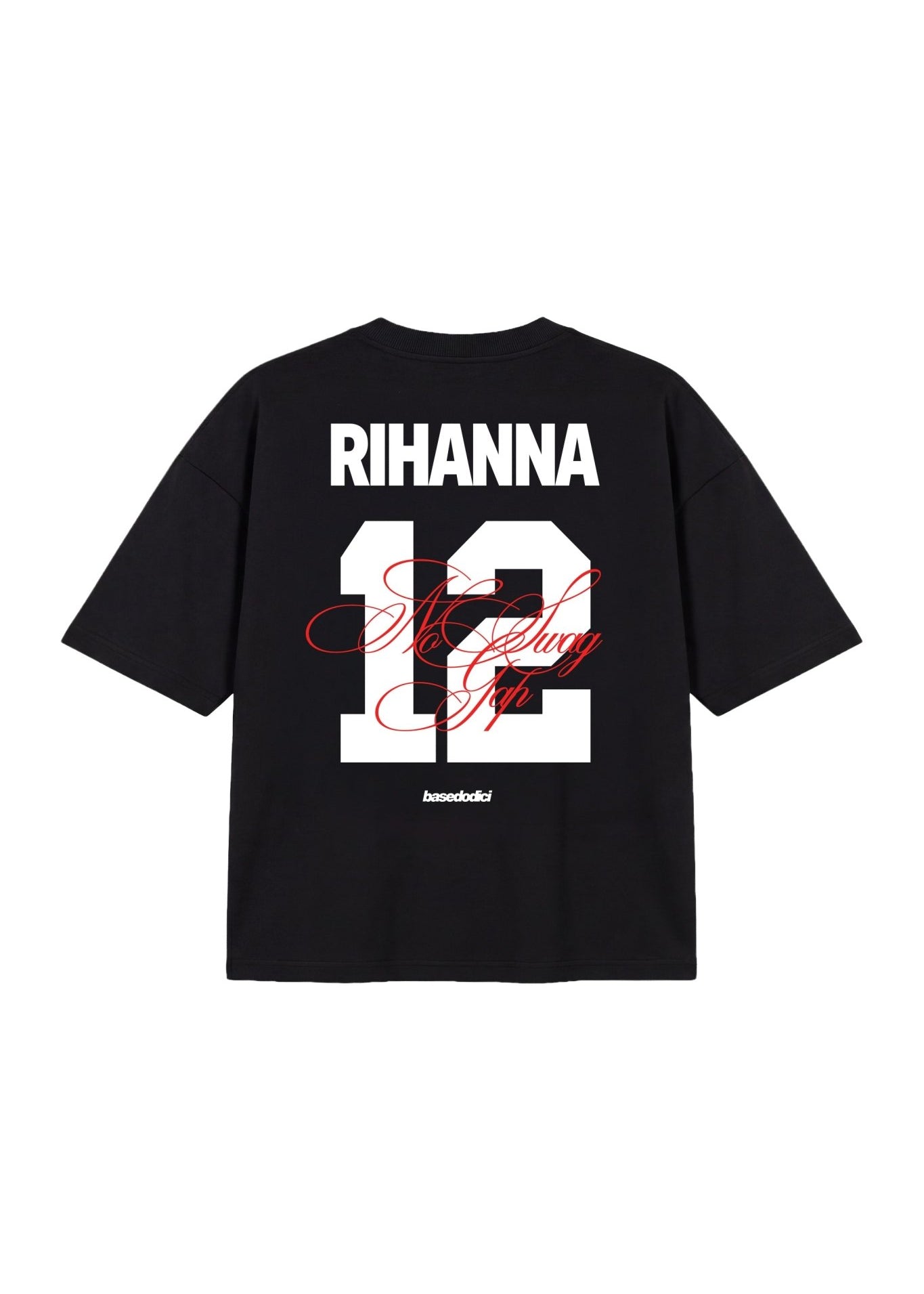 T-Shirt "VALENTINE" Rihanna Black - BASEDODICI®
