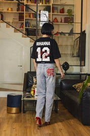 T-Shirt "VALENTINE" Rihanna Black - BASEDODICI®