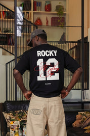 T-Shirt "VALENTINE" Rocky Black - BASEDODICI®