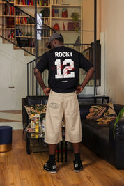 T-Shirt "VALENTINE" Rocky Black - BASEDODICI®