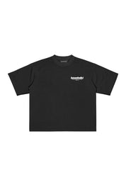 T-Shirt “WISHYOUR” Boyfriend Black - BASEDODICI®