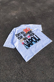 T-Shirt “WISHYOUR” Boyfriend White/Multi - BASEDODICI®
