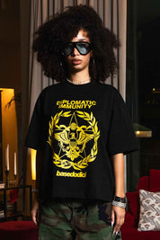 T-Shirt "WORLD TOUR" Diplomatic Immunity Black - BASEDODICI®
