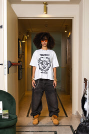 T-Shirt "WORLD TOUR" Diplomatic Immunity White - BASEDODICI®