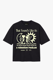 T-Shirt "TAVERNELLExBASEDODICI" Tomorrow Black