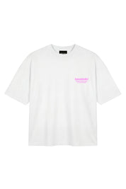 T-Shirt "AMMO COUTURE" MiStaiSoffrendo White/Pink
