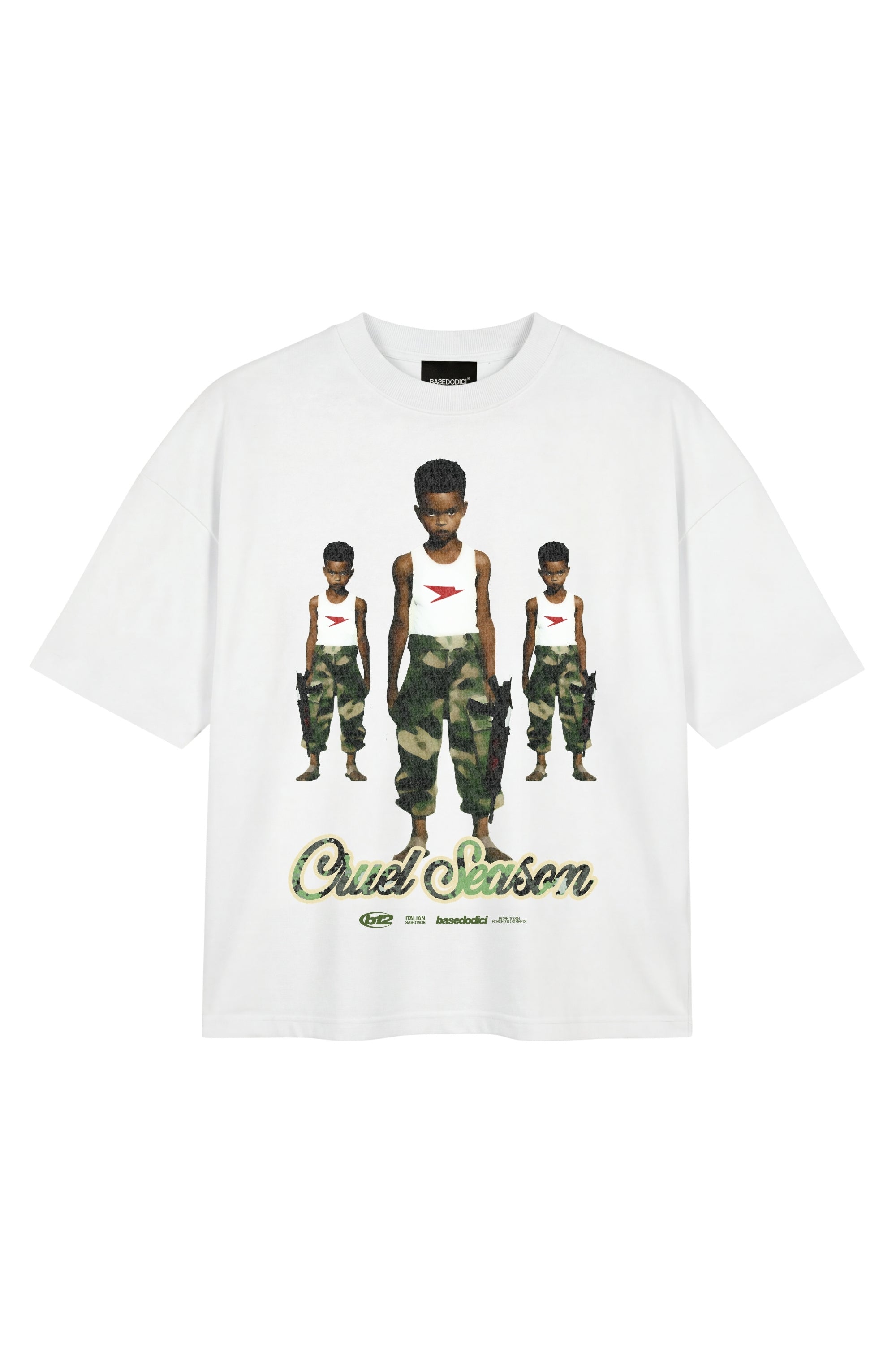 "CRUEL SEASON" T-Shirt Cruel White
