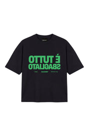"SAMURAIJAYxBASEDODICI" TuttoSbagliato Tee Black/Green