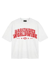 T-Shirt "WORLD TOUR" B12 Worldwide White