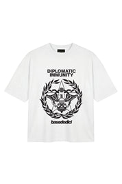 "WORLD TOUR" T-Shirt Diplomatic Immunity White