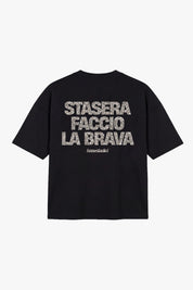T-Shirt "VIRAL EDIT" FaccioLaBrava Black/Glitter