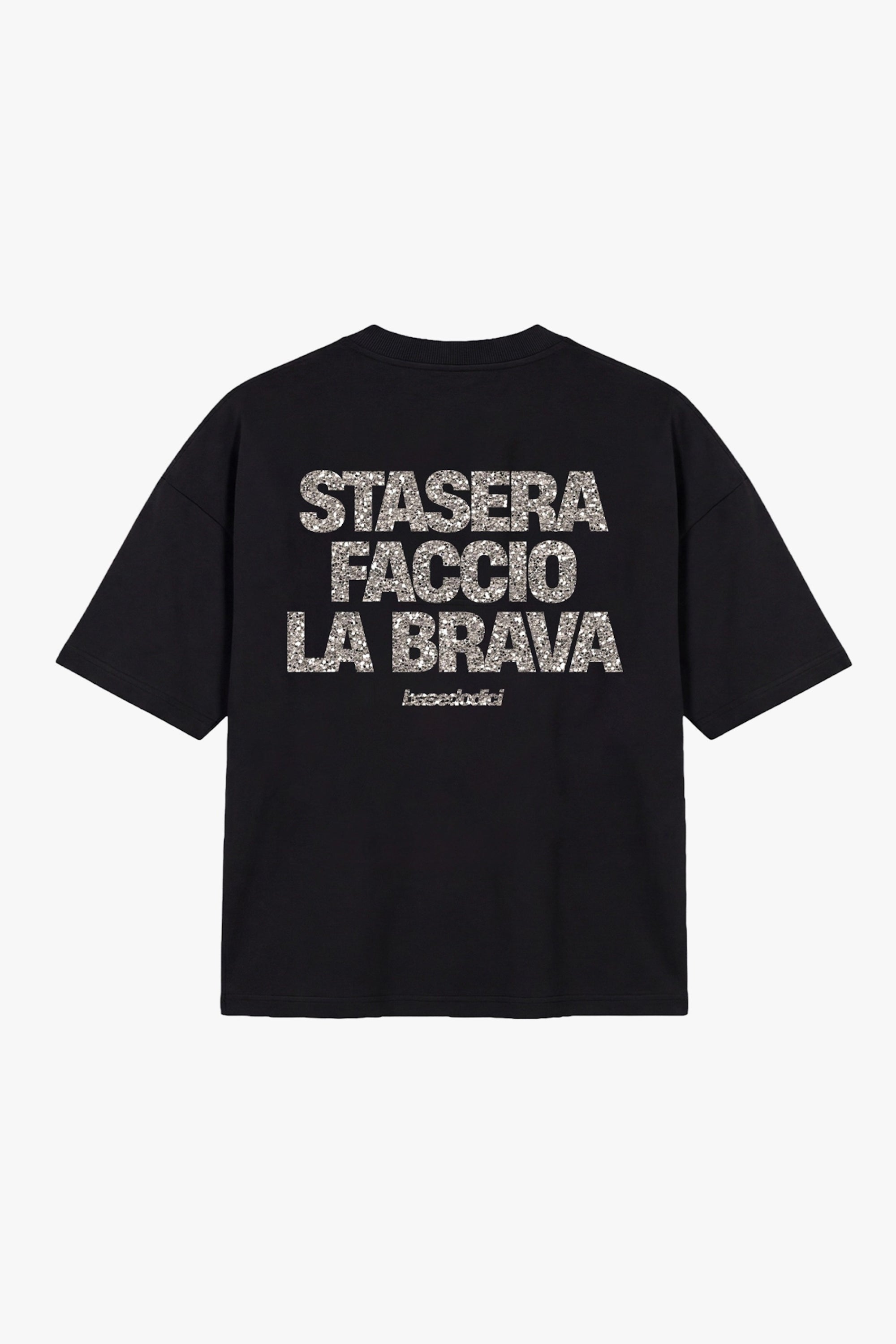 T-Shirt "VIRAL EDIT" FaccioLaBrava Black/Glitter