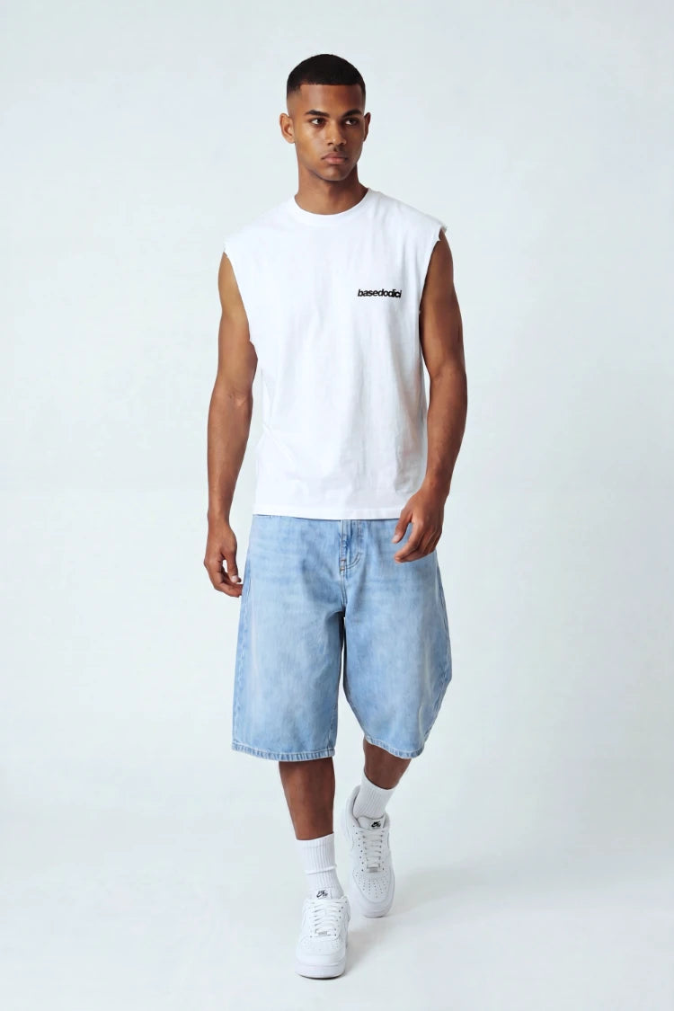 Tank "4PLAYERS" Back 12 White/CamoPink