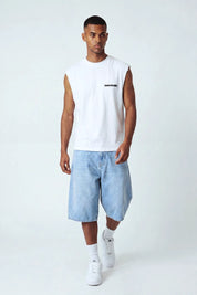 Tank "4PLAYERS" Back 12 White/CamoPink
