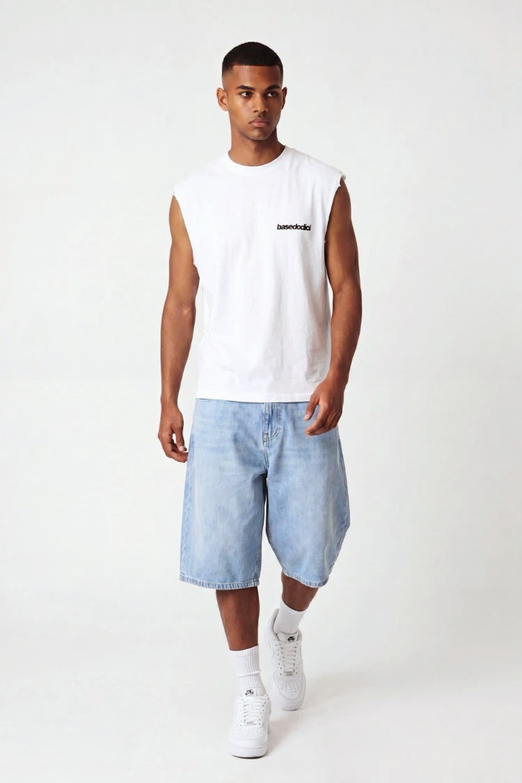 Tank "4PLAYERS" Back 12 White/CamoPink