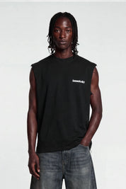 Tank "4PLAYERS" Back 12 Black/CamoBlue