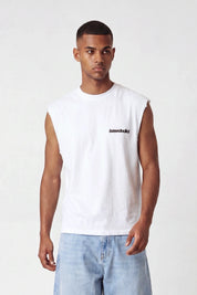 Tank “4PLAYERS” Back 12 White/CamoGrey