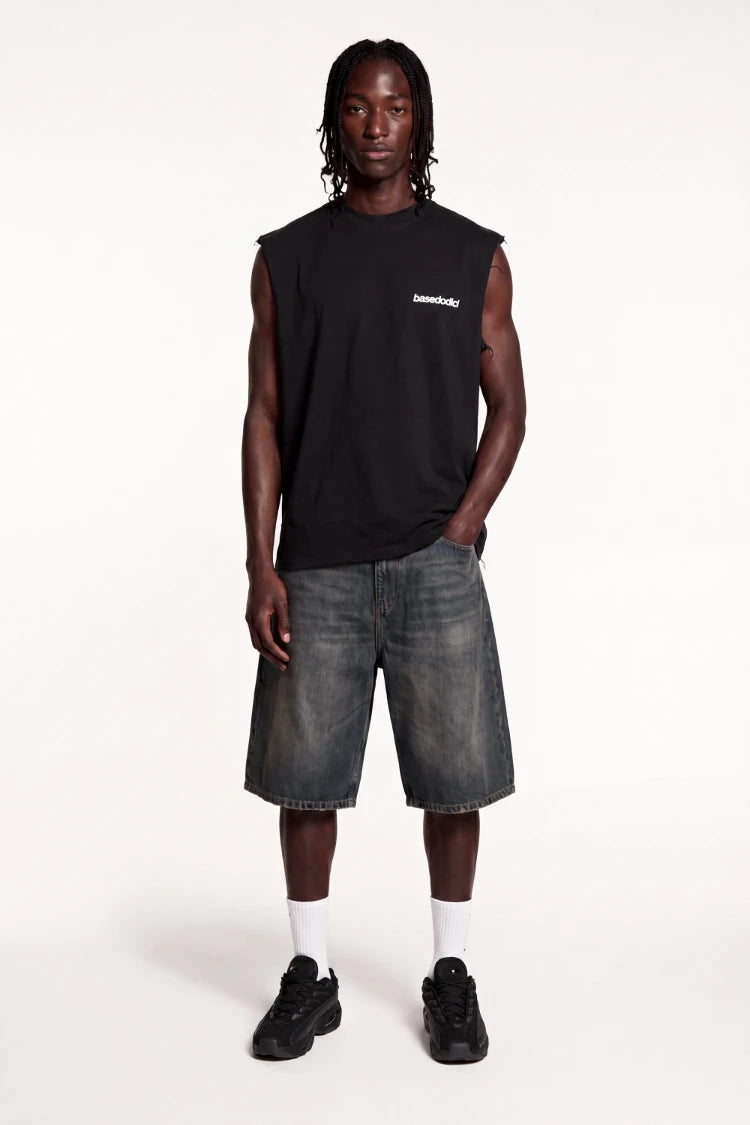 Tank "4PLAYERS" Back 12 Black/Red