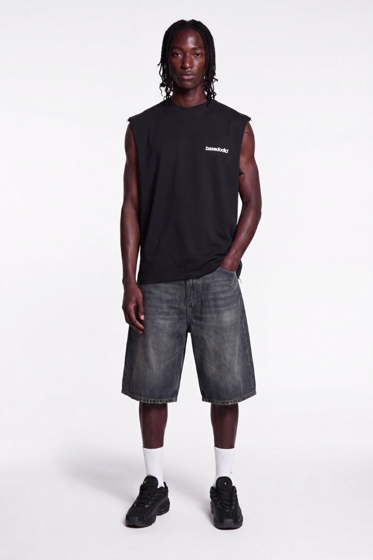 Tank "4PLAYERS" Back 12 Black/Red