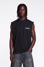 Tank "4PLAYERS" Back 12 Black/Red