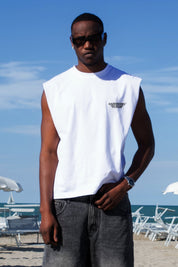 Tank “AMMO” CHI'T'SAP White/Denim