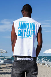 Tank “AMMO” CHI'T'SAP White/Blue