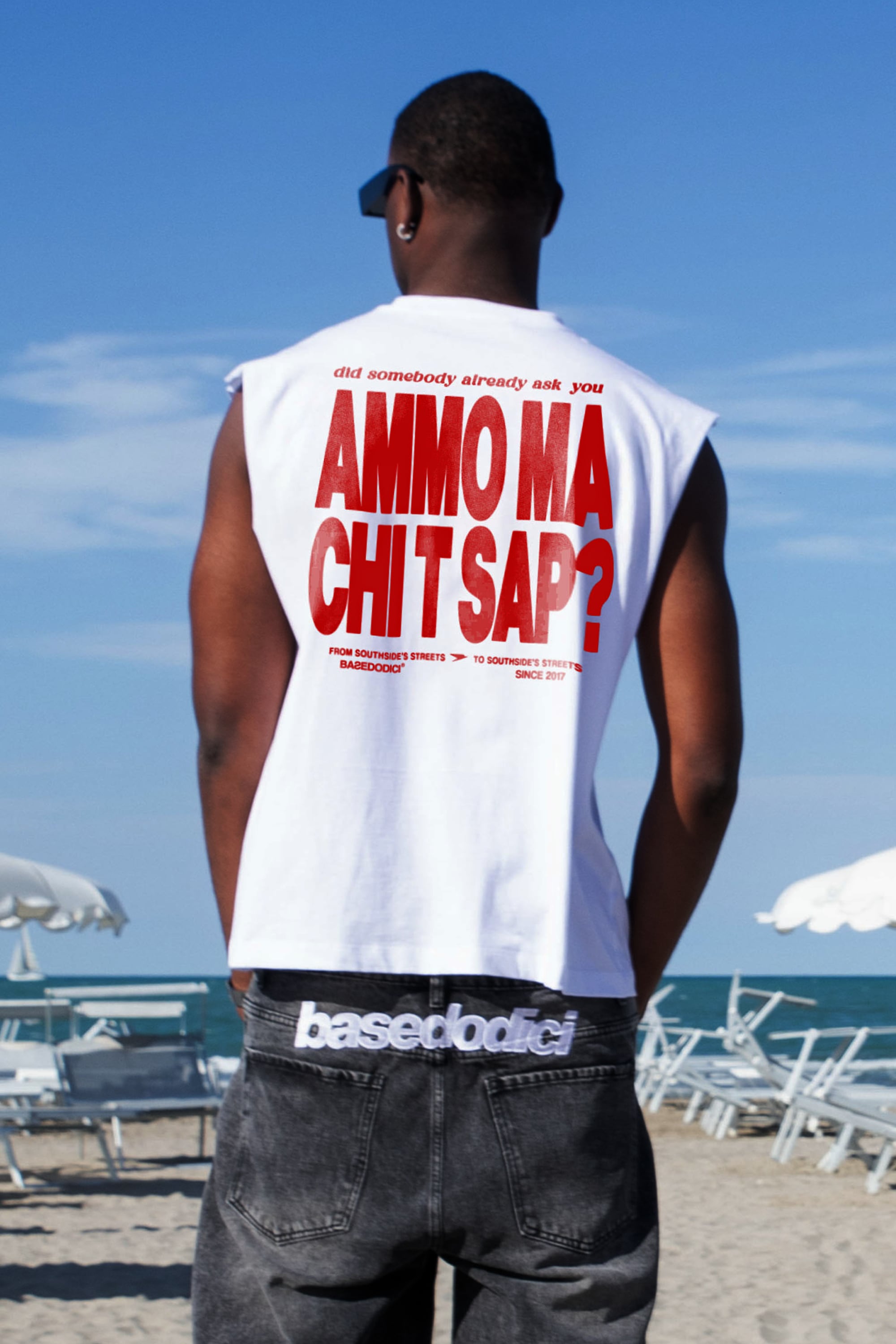 Tank “AMMO” CHI'T'SAP White/Red