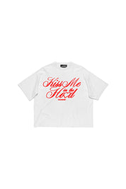 T-Shirt “FLASHCAPSULE” KISSME White