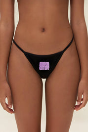 Thong "AMMO" CHI'T'SAP Black/FurryPink - BASEDODICI®