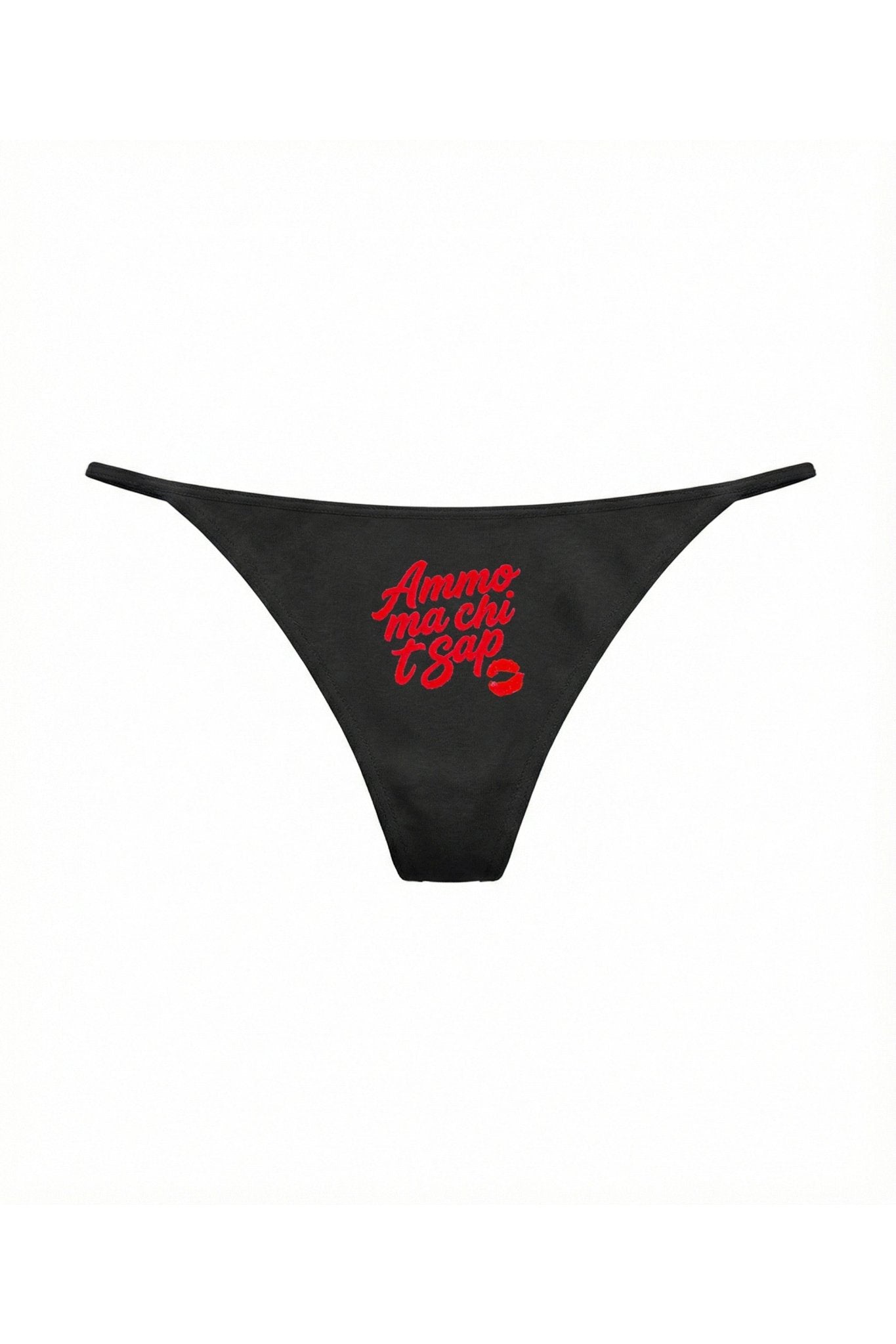 Thong "AMMO" CHI'T'SAP Black/Gloss - BASEDODICI®