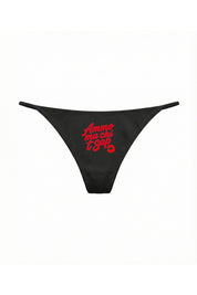 Thong "AMMO" CHI'T'SAP Black/Gloss - BASEDODICI®