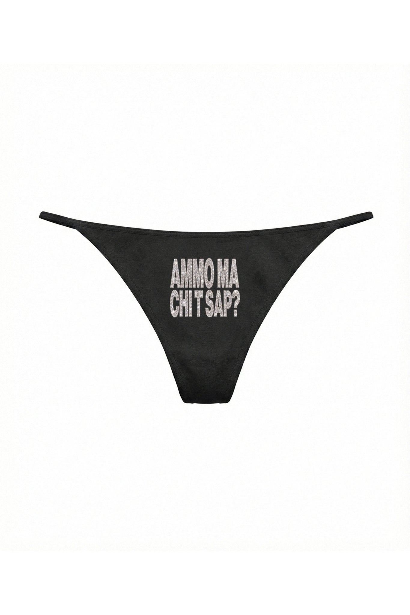 Thong "AMMO" CHI'T'SAP Black/Grillz - BASEDODICI®