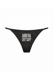 Thong "AMMO" CHI'T'SAP Black/Grillz - BASEDODICI®