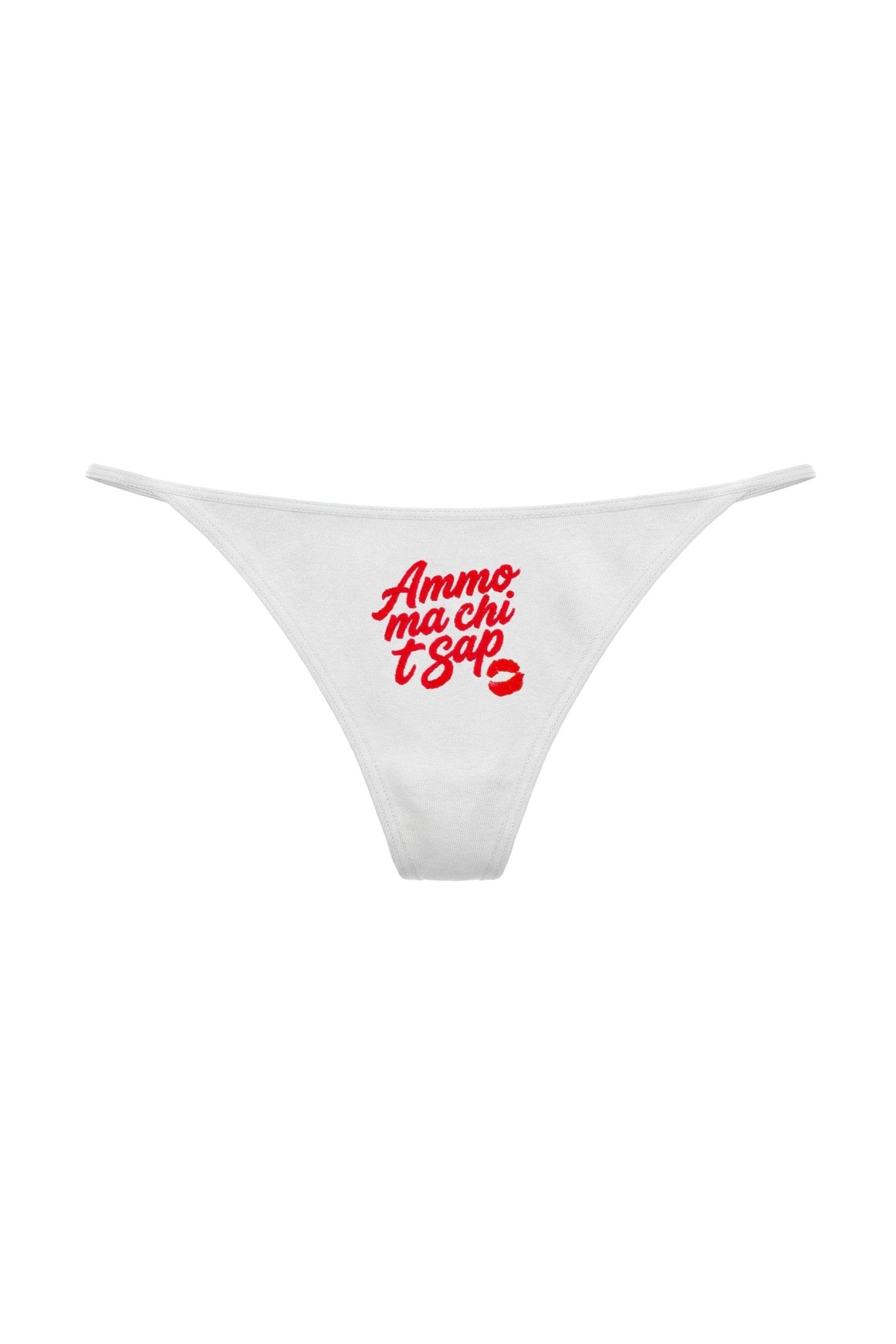 Thong "AMMO" CHI'T'SAP White/Gloss - BASEDODICI®