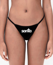 Thong "DIVA" Santa Black