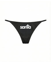 Thong "DIVA" Santa Black - BASEDODICI®