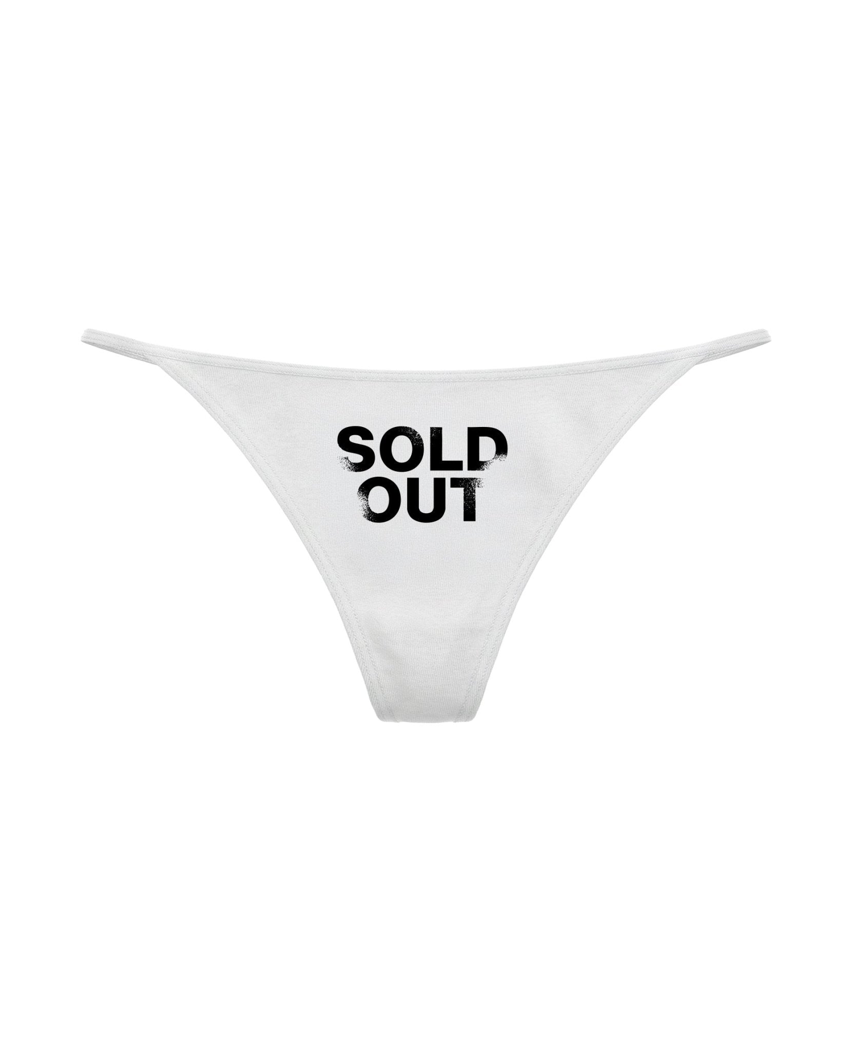 Thong "DIVA" SoldOut White - BASEDODICI®