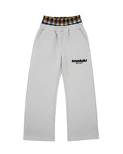 "RUDEBOY LDN" Fleece Pants DoubleLayer AshGrey