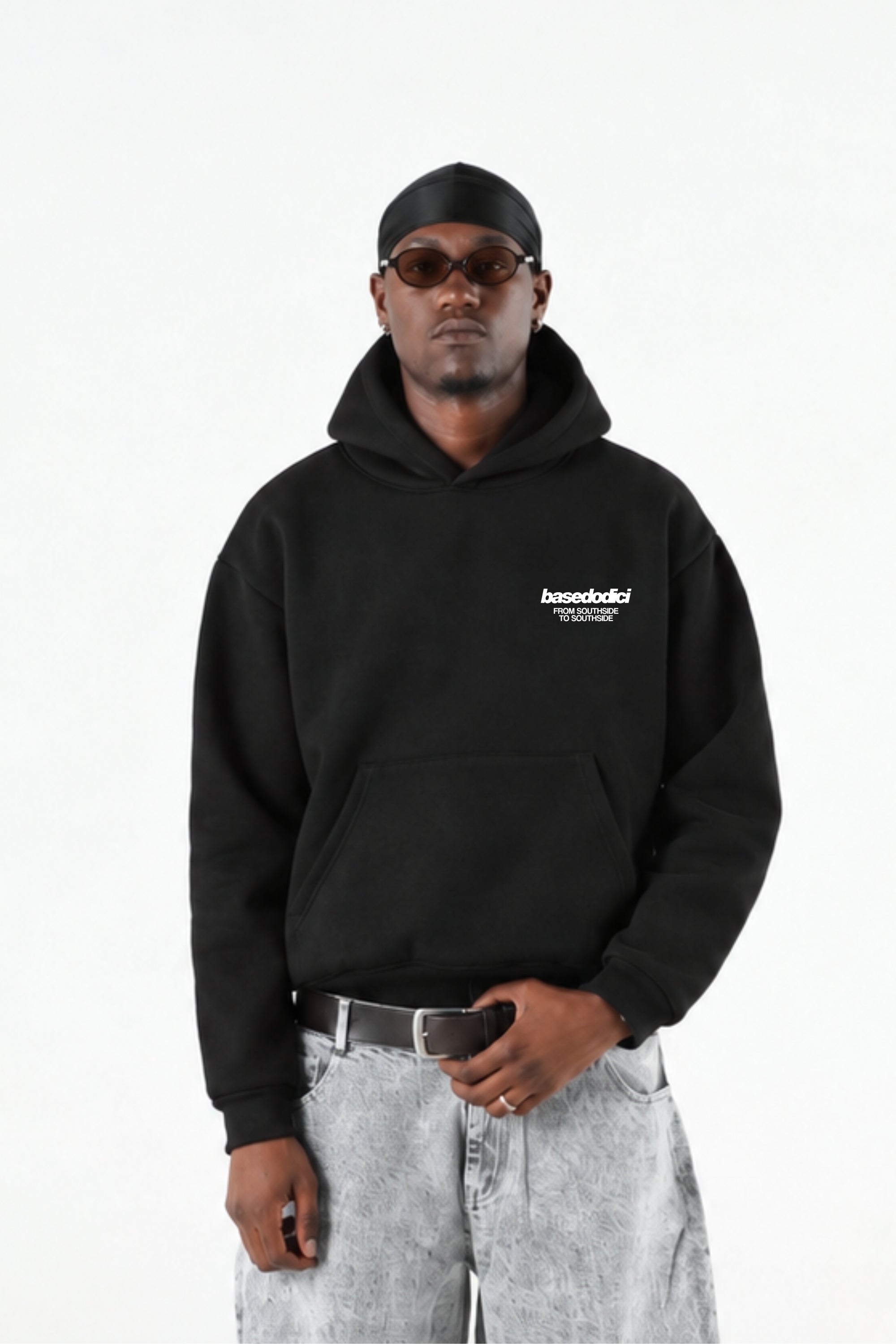 Hoodie "AMMO" MiStaiSoffrendo Black/White