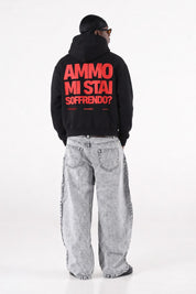 Hoodie "AMMO" MiStaiSoffrendo Black/Red