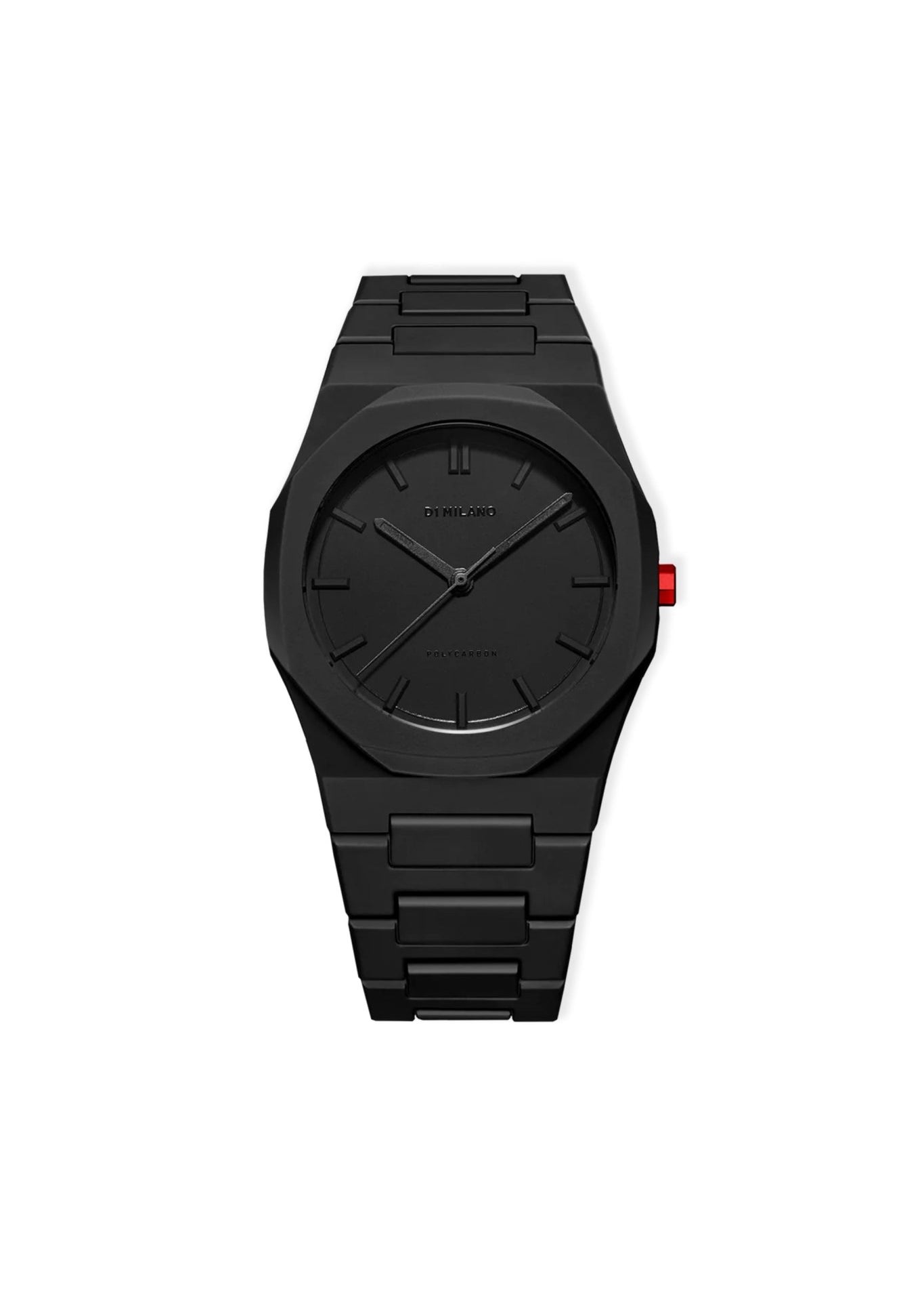 Watch "D1MILANOxBASEDODICI" Black Polycarbon - BASEDODICI®