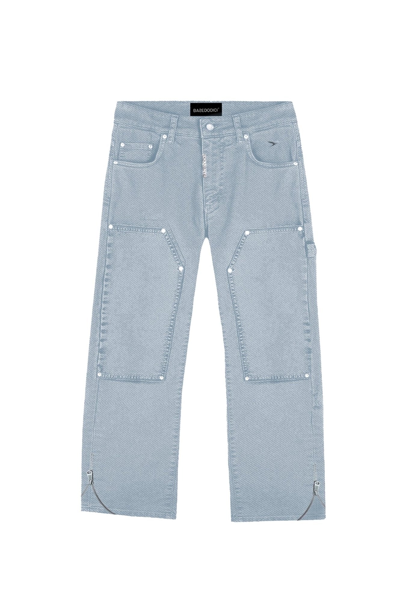 Work Denim Pants “RESORT” Light Blue - BASEDODICI®
