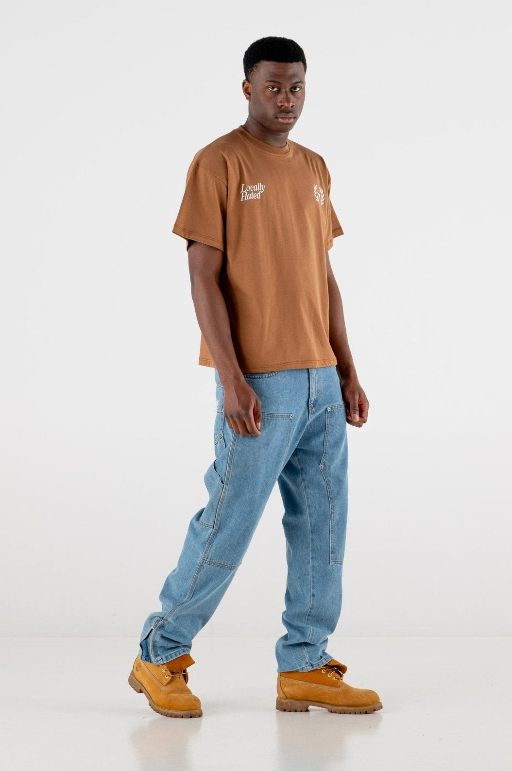 Work Denim Pants “RESORT” Light Blue - BASEDODICI®