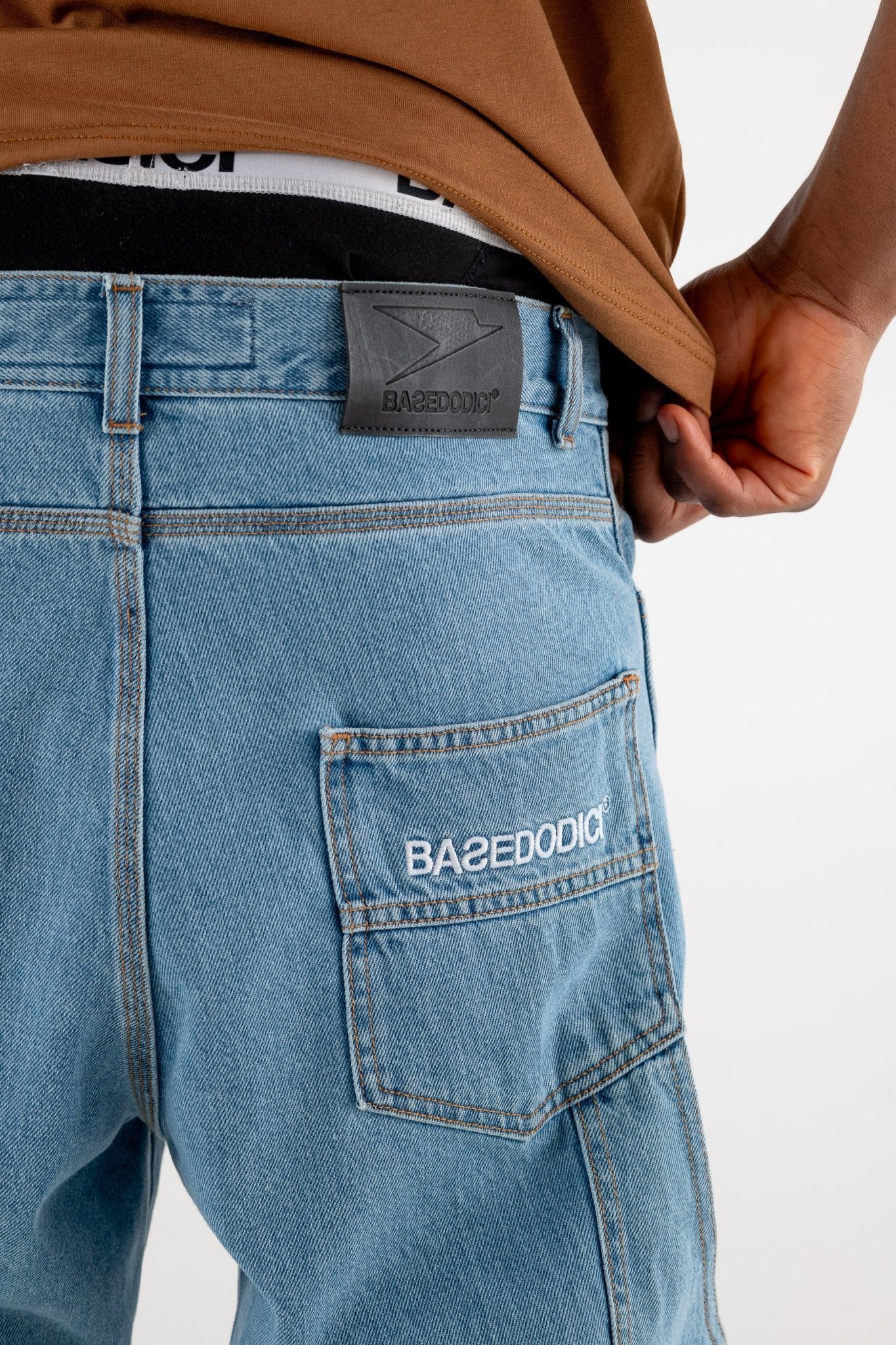 Work Denim Pants “RESORT” Light Blue - BASEDODICI®